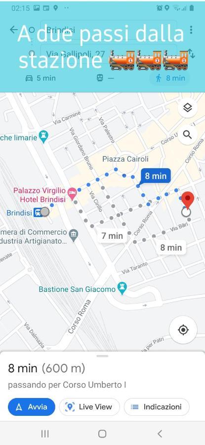Bed Casa Vacanza Via Gallipoli - Corte Bari Brindisi Kültér fotó